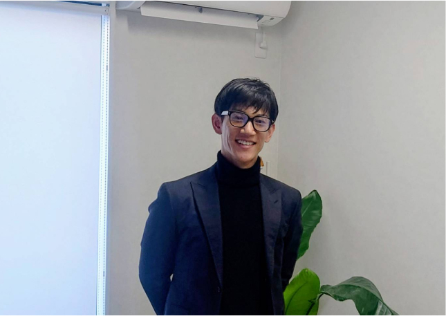 インタビュー風景